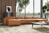 Nathan Leather Modular Sectional Sofa