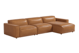 Nathan Leather Modular Sectional Sofa
