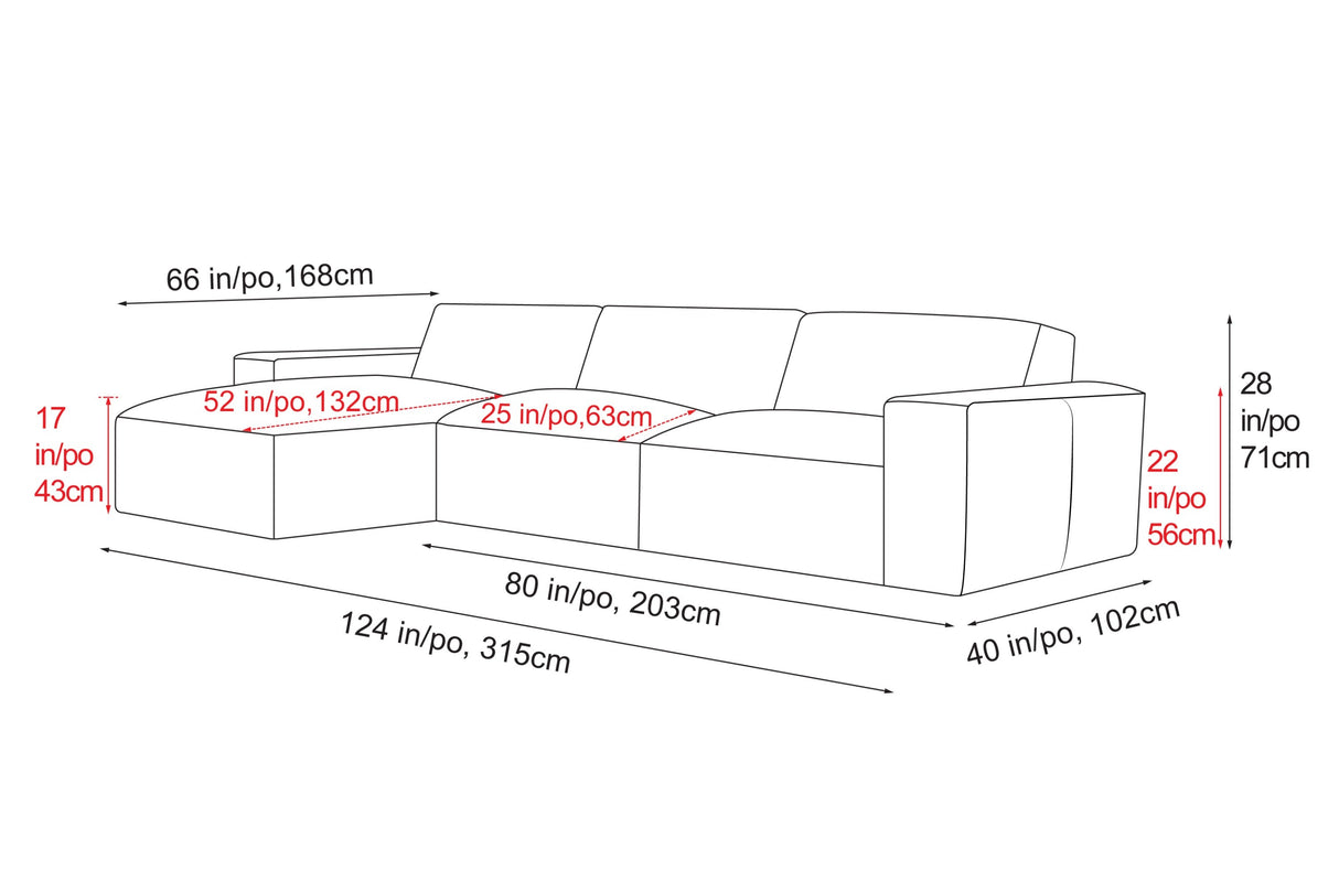 Nathan Leather Theater Lounge Modular Sofa