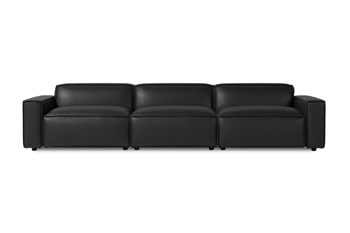 Nathan Leather Modular Sofa