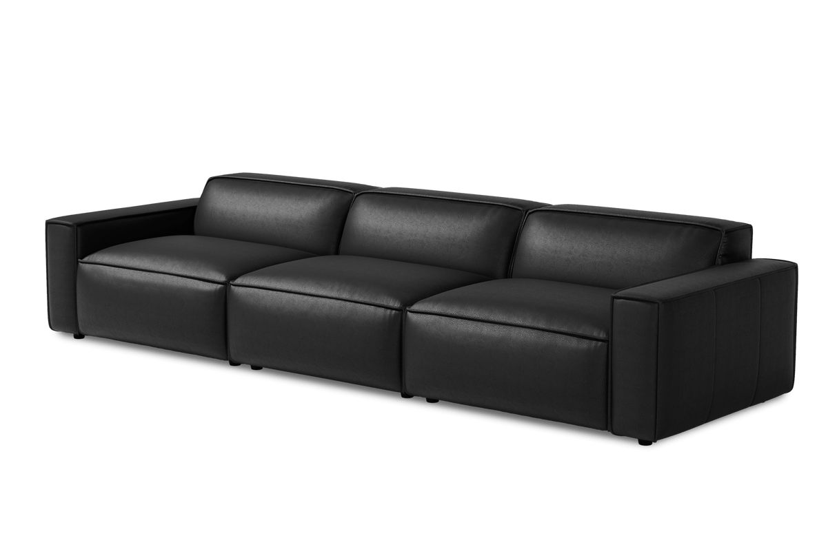Nathan Leather Modular Sofa