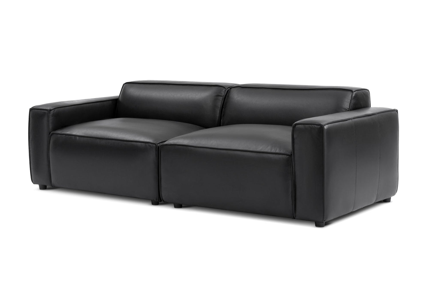 Nathan Leather Modular Sofa