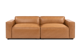 Nathan Leather Modular Sofa