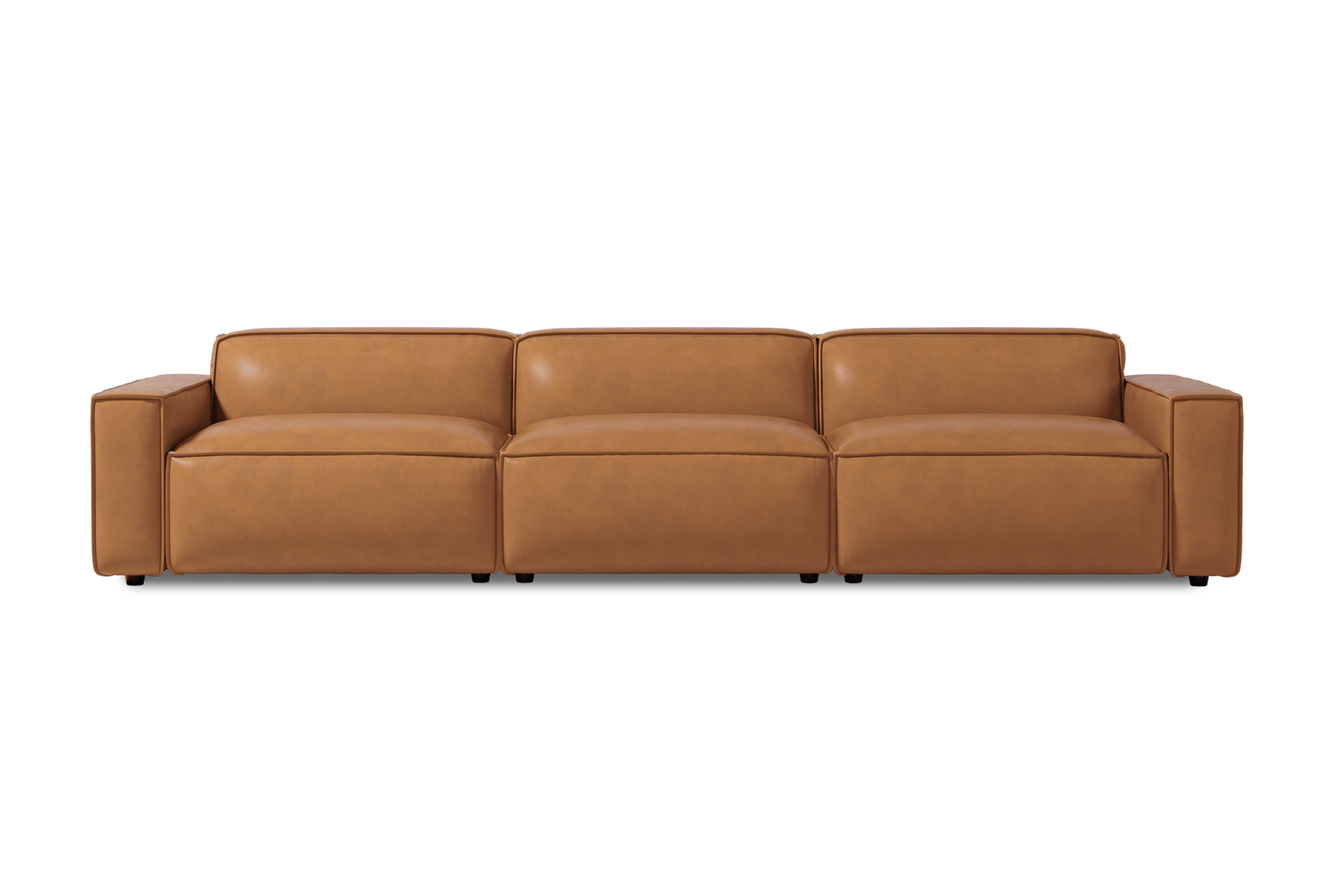 Nathan Leather Modular Sofa