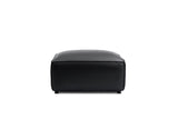 Nathan Leather Ottoman