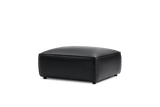 Nathan Leather Ottoman