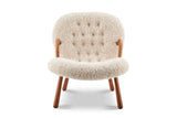 Nova Faux Sheepskin Accent Chair