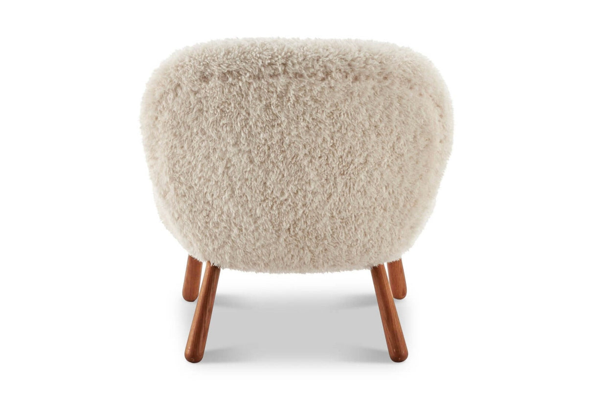 Nova Faux Sheepskin Accent Chair