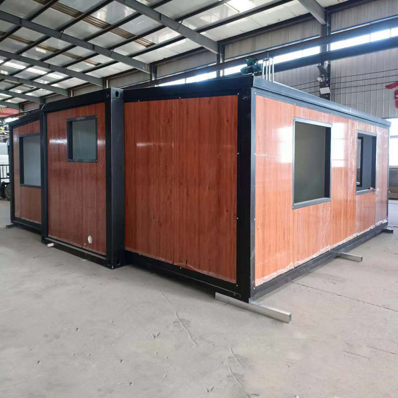 Amber Haven - 20' Expandable Container Home | 1 Bedroom, Full Bath, Kitchen, Dining + Living Room | 390 SF Tiny Home