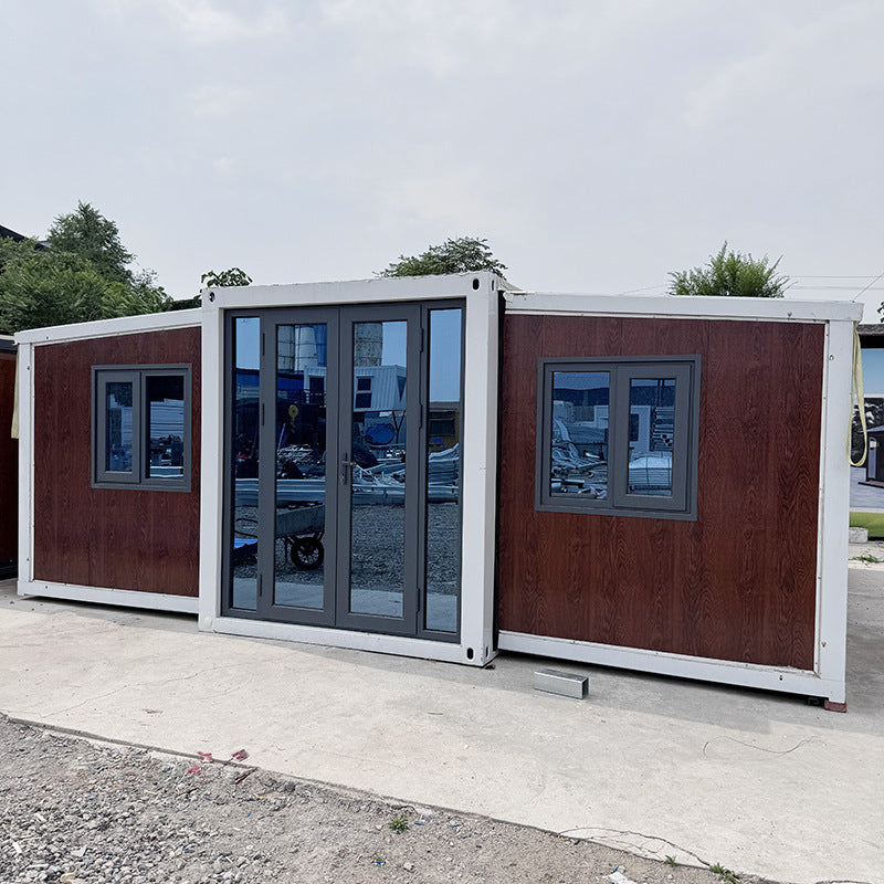 Amber Haven - 20' Expandable Container Home | 1 Bedroom, Full Bath, Kitchen, Dining + Living Room | 390 SF Tiny Home