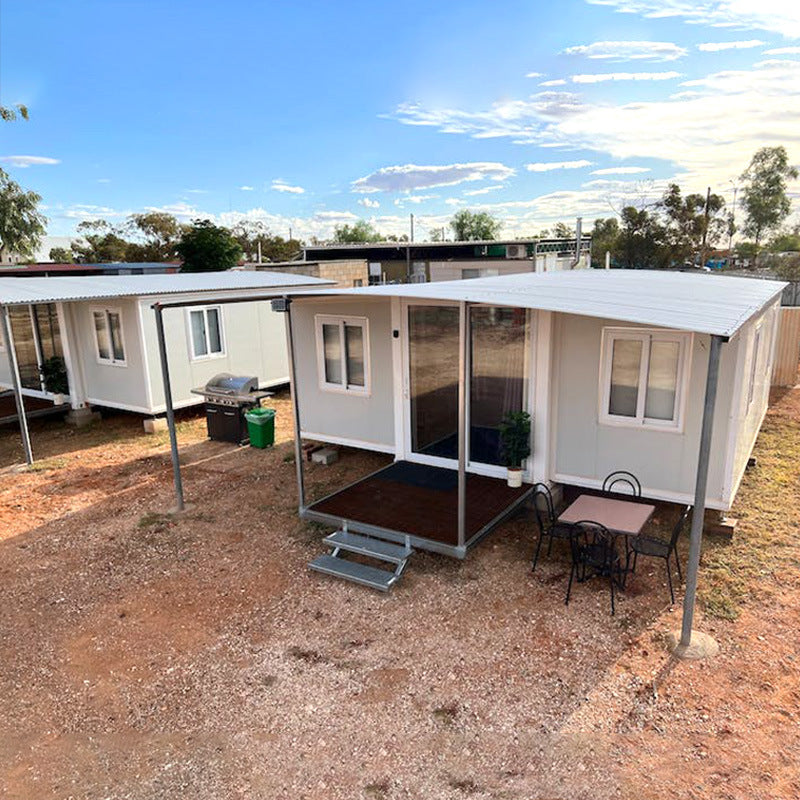 Ivory Nook - 20' Expandable Container Home | 1 Bedroom, Full Bath, Kitchen, Dining + Living Room | 390 SF Tiny Home