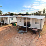 Ivory Nook - 20' Expandable Container Home | 1 Bedroom, Full Bath, Kitchen, Dining + Living Room | 390 SF Tiny Home