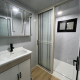 Arctic Haven - 40' Expandable Container Studio | Portable Off-Grid Office Workspace