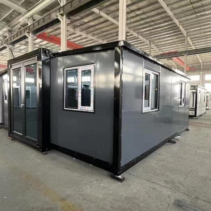 Noir Haven - 40' Expandable Container Home | 2 Bedroom, Full Bath, Kitchen, Living Room | 790 SF Tiny Home