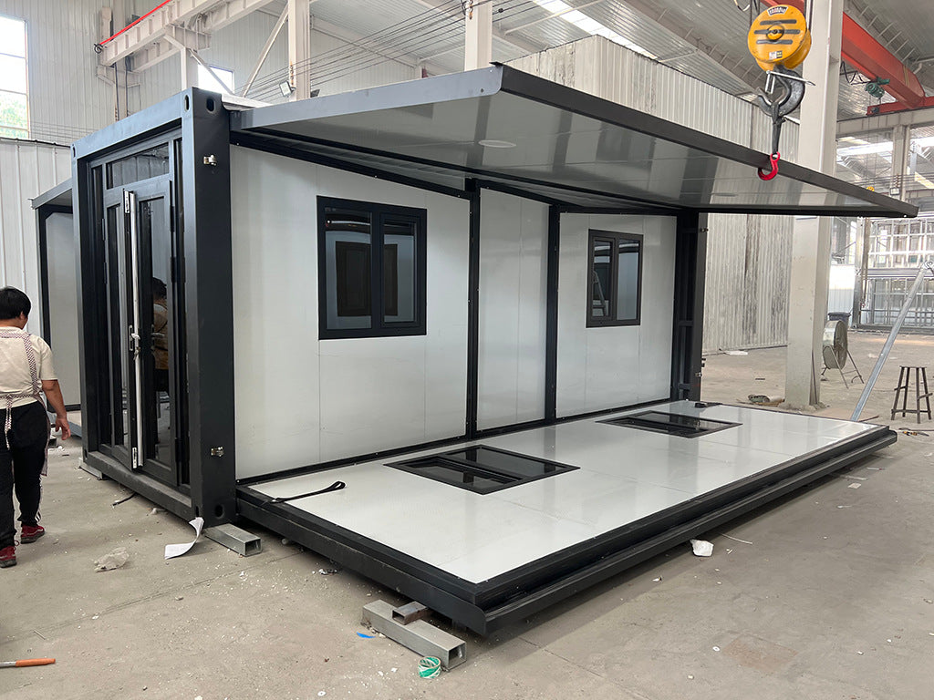 MonoHaus - 20' Expandable Container Home | 2 Bedroom, Full Bath, Kitchen, Dining + Living Room | 390 SF Tiny Home