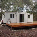 Ivory Nook - 20' Expandable Container Home | 1 Bedroom, Full Bath, Kitchen, Dining + Living Room | 390 SF Tiny Home