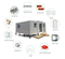 Ivory Nook - 20' Expandable Container Home | 1 Bedroom, Full Bath, Kitchen, Dining + Living Room | 390 SF Tiny Home