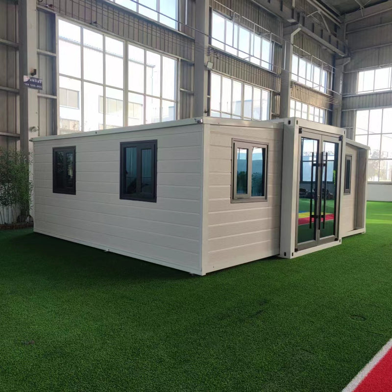 Arctic Haven - 40' Expandable Container Studio | Portable Off-Grid Office Workspace