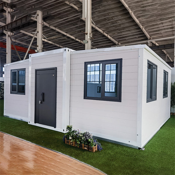 Arctic Haven - 40' Expandable Container Studio | Portable Off-Grid Office Workspace