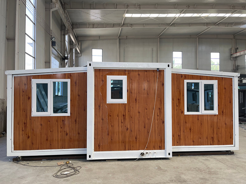 Amber Haven - 20' Expandable Container Home | 1 Bedroom, Full Bath, Kitchen, Dining + Living Room | 390 SF Tiny Home