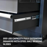 OSM Series | 104" 17-Piece Professional Organized Storage Modules Build Out | 11-Drawers, 6-Cabinets