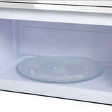 FORNO Scalo 30" 1.6 cu. ft. 300 CFM Over The Range Microwave in White with Antique Brass Accents, FOTR3007-30WHT