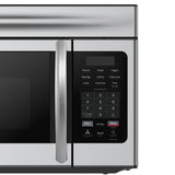 FORNO Scalo 30" 1.6 cu. ft. 300 CFM Over The Range Microwave in Stainless Steel, FOTR3007-30