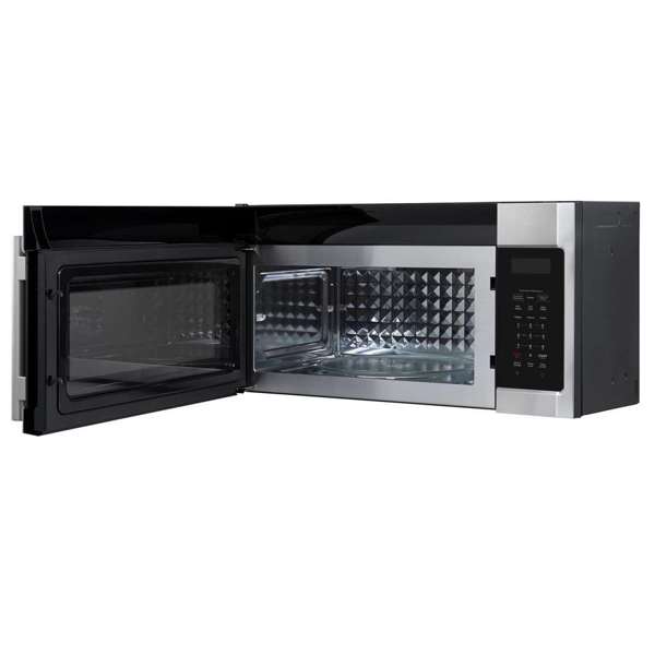 FORNO Fornace 30" 1.5 cu. ft. 300 CFM Over The Range Microwave in Stainless Steel, FOTR3038-30