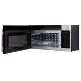 FORNO Fornace 30" 1.5 cu. ft. 300 CFM Over The Range Microwave in Stainless Steel, FOTR3038-30