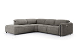Octavia Fabric Reclining Corner Sectional Cloud Sofa