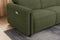 Valencia Octavia Fabric Reclining Sectional Cloud Sofa, L-Shape with Right Chaise, Olive Green