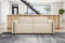 Valencia Octavia Fabric Dual Reclining Cloud Loveseat Sofa, Beige