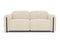 Valencia Octavia Fabric Dual Reclining Cloud Loveseat Sofa, Beige