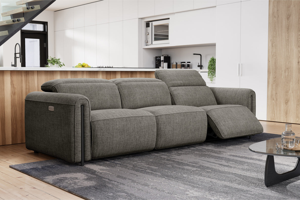 Octavia Fabric Dual Reclining Cloud Sofa