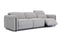 Valencia Octavia Fabric Dual Reclining Cloud Three Seats Sofa, Light Grey