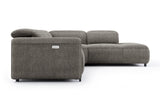 Octavia Fabric Reclining Corner Sectional Cloud Sofa