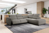 Octavia Fabric Reclining Corner Sectional Cloud Sofa