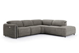 Octavia Fabric Reclining Corner Sectional Cloud Sofa