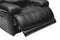 Valencia Oliver Top Grain Leather Recliner Seat, Black