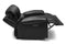 Valencia Oliver Top Grain Leather Recliner Seat, Black