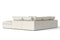 Valencia Ophelia Fabric Modular Sectional Sofa, 5 Seaters Right Sectional, Beige