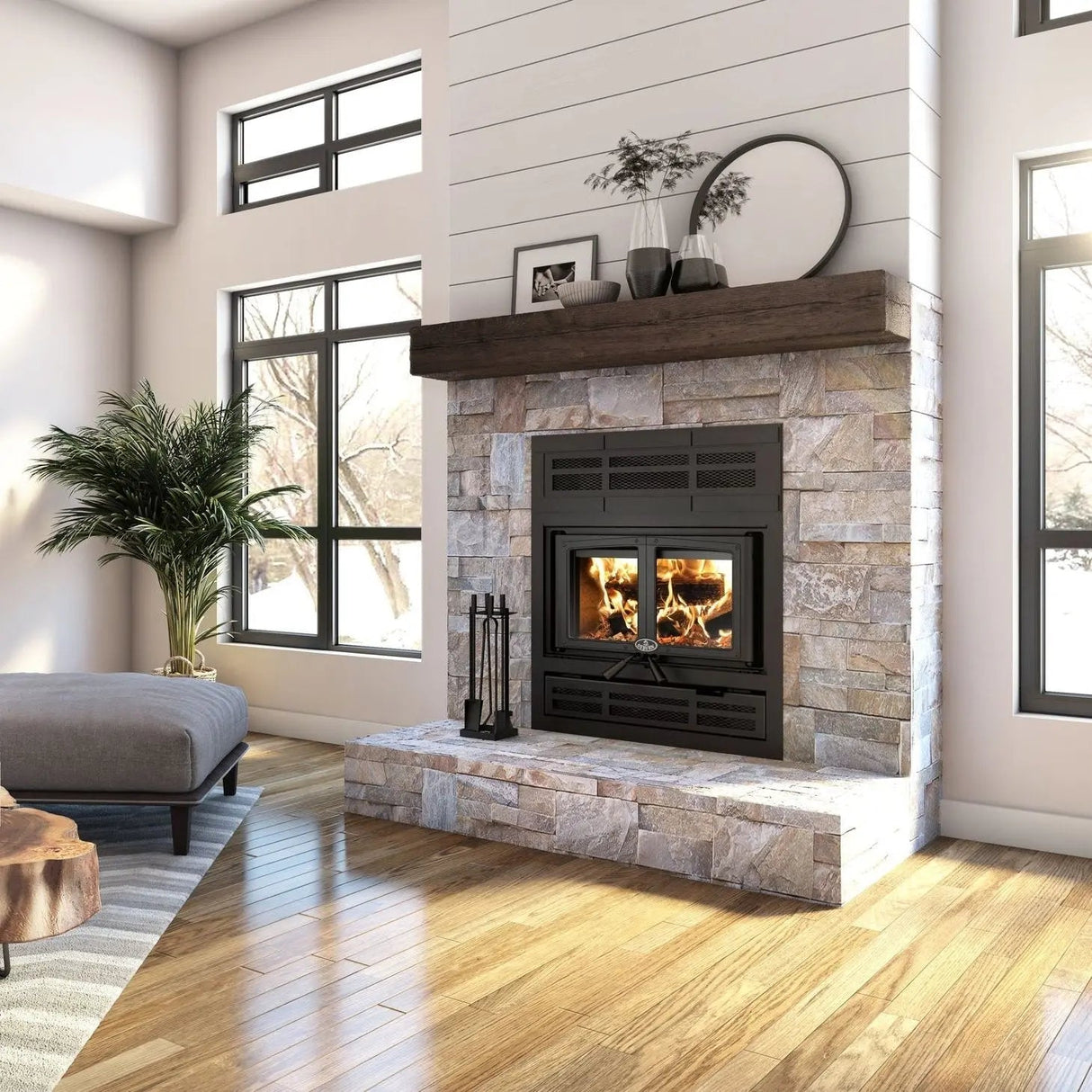 Osburn Everest II Wood Fireplace