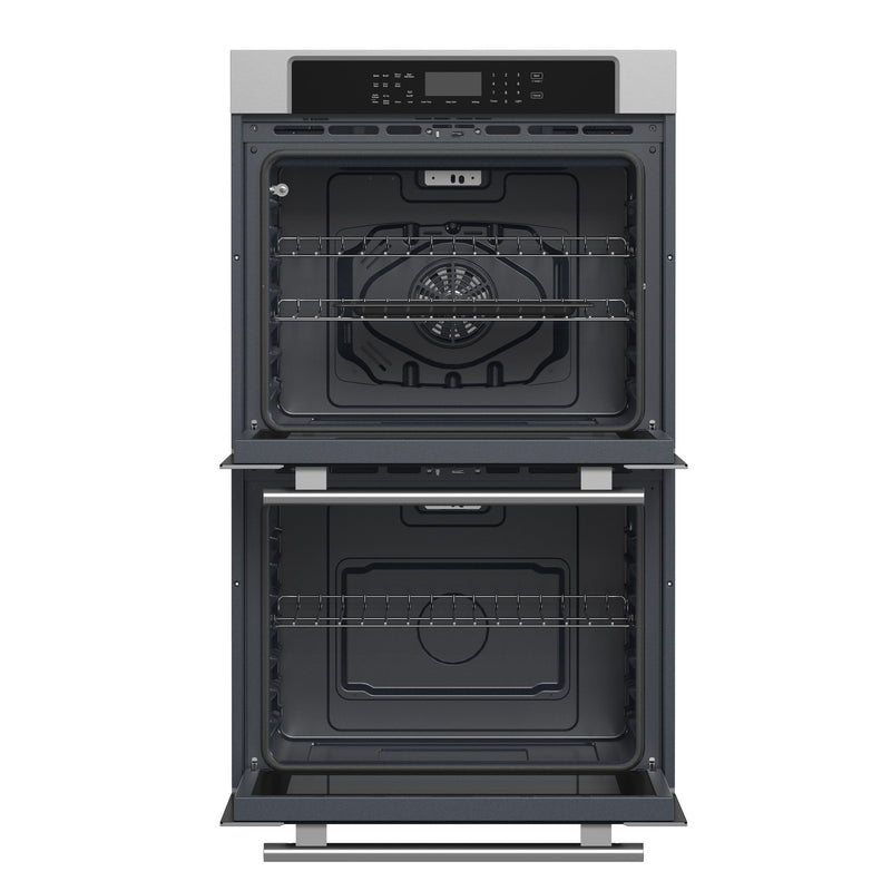 FORNO Villarosa 30" Built-In Double Wall Oven In Stainless Steel with Self-Clean, FBOEL1365-30