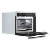 FORNO Oliena 24" 1.6 cu.ft  Built-In Microwave Oven in Stainless Steel, FMWDR3093-24