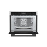 FORNO Oliena 24" 1.6 cu.ft  Built-In Microwave Oven in Stainless Steel, FMWDR3093-24