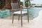 Panama Jack Graphite Set of 2 Stackable Armchairs with Cushion