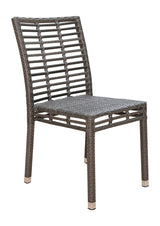 Panama Jack Graphite Set of 2 Stackable Side Chairs