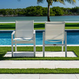 Panama Jack Mykonos Set of 2 Stackable Armchairs
