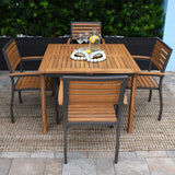 Panama Jack Boca Grande 5-Piece Square Dining Set