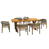 Panama Jack Corsica 7-Piece Rectangular Dining Set